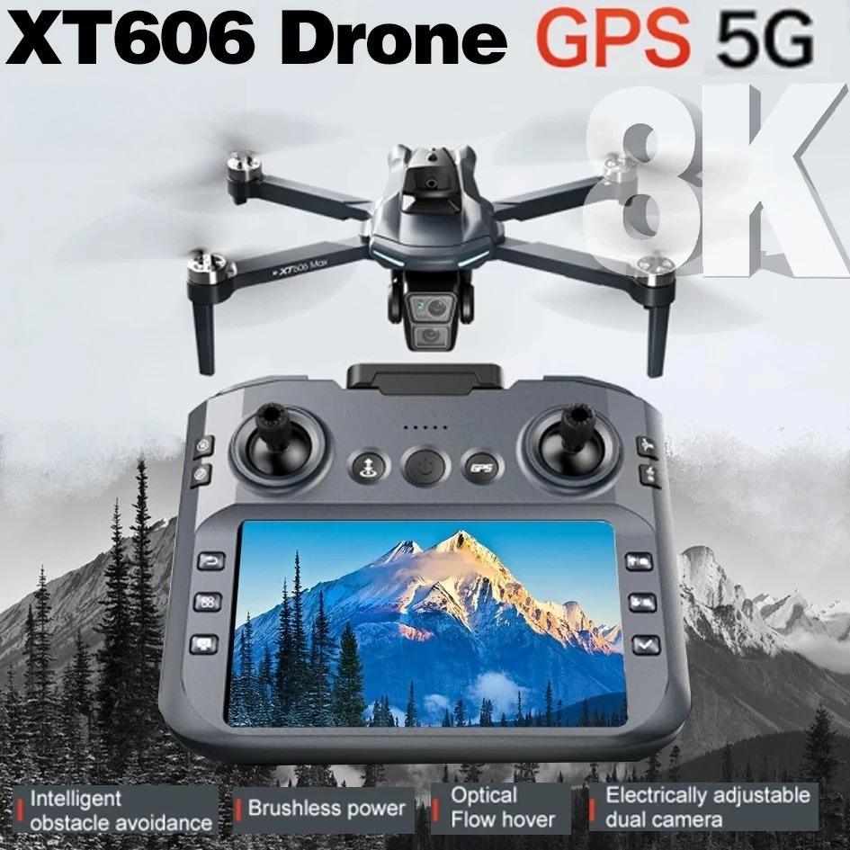 Drone Gps Mount - Drone Original XT606 Professionnel avec Caméra