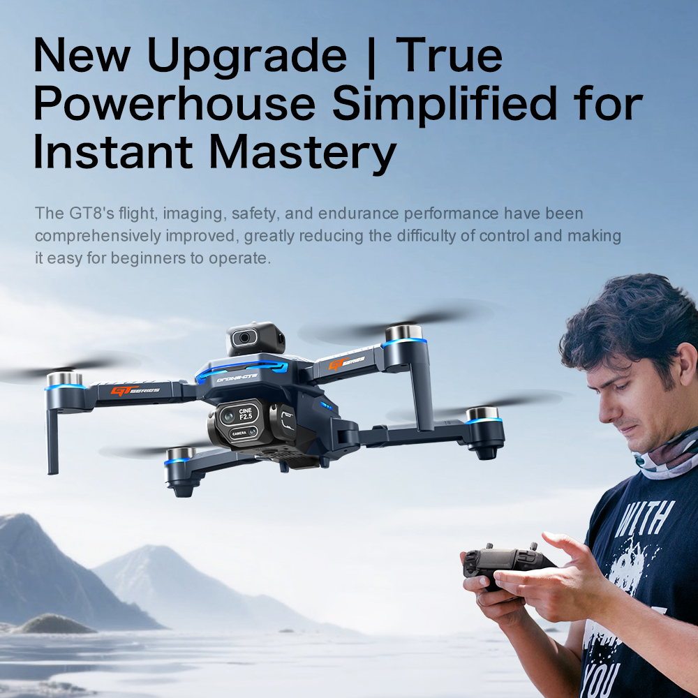 Drone GT8 original 8K professi - Drone Gps Mount avis et prix